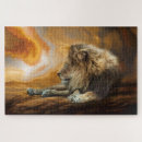 Buscar leones africanos puzzles Grandes felinos