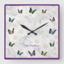 Buscar mariposa relojes de pared Mariposas coloridas