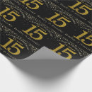 Buscar 15 años papel de regalo Quince