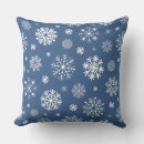 Buscar copos de nieve cojines Feliz navidad