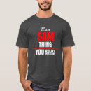 Buscar sam camisetas Nombre