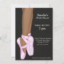 Buscar zapatos de ballet invitaciones Recital de baile