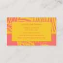 Buscar cebra tarjetas de visita Simple
