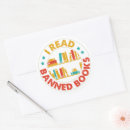 Buscar prohibido pegatinas Leer