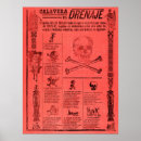 Buscar calaveras mexicanas posters Ilustracion