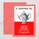 Buscar christmas tea party invitaciones Elegante
