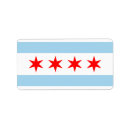 Buscar bandera de illinois postales Blanco