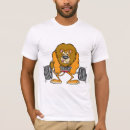 Buscar león del dibujo animado camisetas Para él