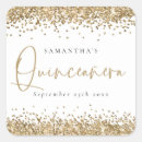Buscar glitzy pegatinas Purpurina de oro