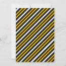 Buscar rayas amarillas y blancas tarjetas Negro