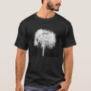 Buscar diente de león camisetas Blanco y negro