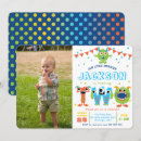 Buscar monstruos coloridos invitaciones Para niños