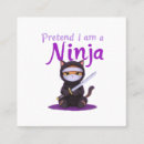 Buscar ninja tarjetas de visita Samurai