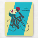 Buscar ciclista alfombrillas de raton Retro