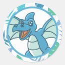 Buscar dragón verde pegatinas Azul