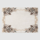 Buscar floral elegante papel de seda Rústico