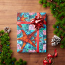 Buscar starfish papel de regalo Costero