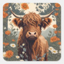 Buscar cute cow pegatinas Vaca de montaña