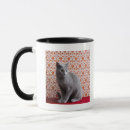 Buscar gato azul ruso tazas Animal