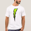 Buscar rayo amarillo camisetas Perno