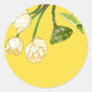 Buscar flores brillantes pegatinas Acuarela