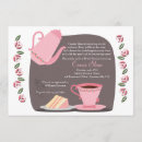 Buscar pote del té invitaciones Para todos