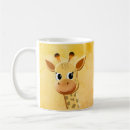 Buscar jirafa del dibujo animado tazas Safari