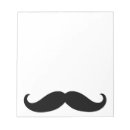 Buscar bigote blocs de notas Hipster