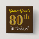 Buscar fiesta de los años 80 chapas General y unisex