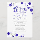 Buscar azul cobalto invitaciones Ducha