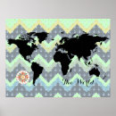 Buscar mapas del mundo posters General y unisex