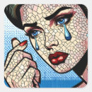 Buscar tristeza pegatinas Mujer