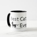 Buscar gato blanco negro tazas Moderno