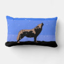 Buscar lobo cojines Aullido