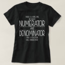 Buscar chiste de la matemáticas camisetas Para ella