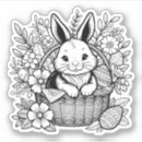 Buscar conejo blanco y negro pegatinas Pasatiempo