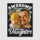 Buscar a la hija tarjetas Papá