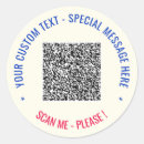 Buscar análisis pegatinas Código qr
