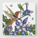 Buscar hummingbird relojes de pared Aves