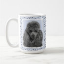 Buscar caniche negro tazas Cachorro