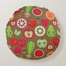 Buscar dibujo animado de la fruta cojines Manzana