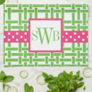 Buscar bambú paños de cocina Verde