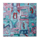 Buscar acuarela abstracta azulejos Artístico