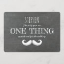 Buscar mustache invitaciones Para él