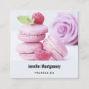 Buscar macarons franceses tarjetas de visita Macaroón