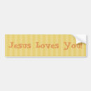 Buscar jesus te ama pegatinas parachoque Cristiano
