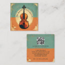 Buscar violinista tarjetas de visita Clases de música