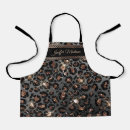 Buscar leopardos delantales Para niños