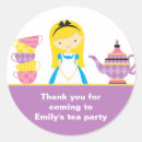 Buscar alice in wonderland pegatinas Fiesta de té