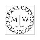 Buscar dos corazones entrelazados Monograma